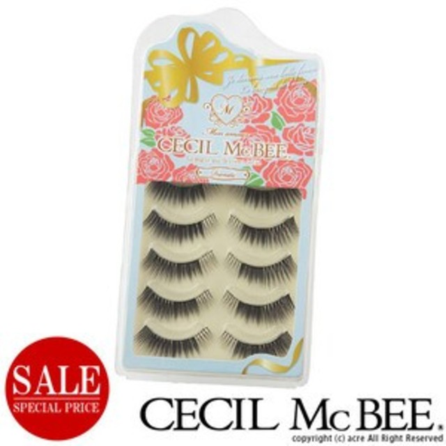 CECIL McBEE(セシルマクビー)のつけまつげset!!セシルマクビーつけま コスメ/美容のベースメイク/化粧品(その他)の商品写真