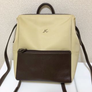 キタムラ(Kitamura)の【Kitamura・キタムラ】バック(リュック) ベージュ (送料込)(リュック/バックパック)