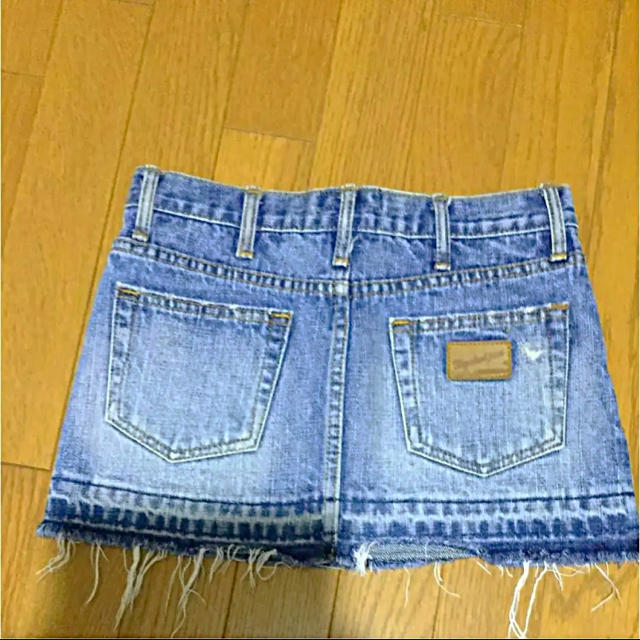 ダメージ風？デニムミニスカート ♡ レディースのスカート(ミニスカート)の商品写真