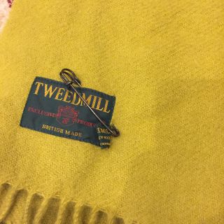 ツイードミル(TWEEDMILL)のTWEED MILL STOLE プレーンマフラー(ストール/パシュミナ)