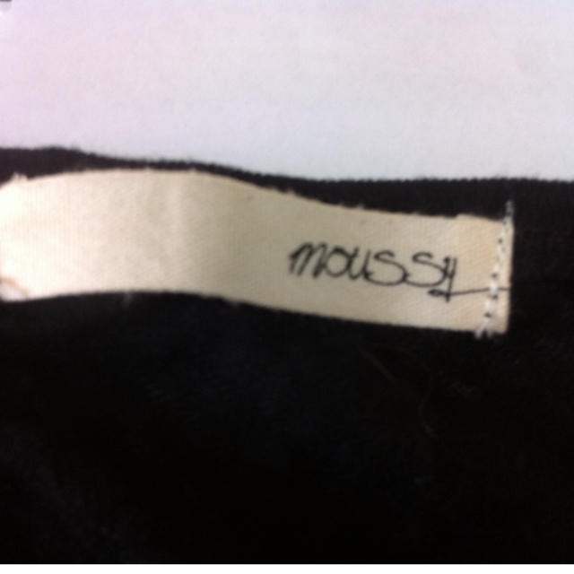 moussy(マウジー)のmoussy黒ドルマントップス レディースのトップス(カットソー(半袖/袖なし))の商品写真