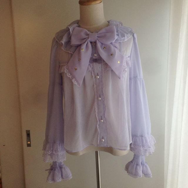 Angelic Pretty - Milky Cross ブラウスの通販 by not walk in closet ...