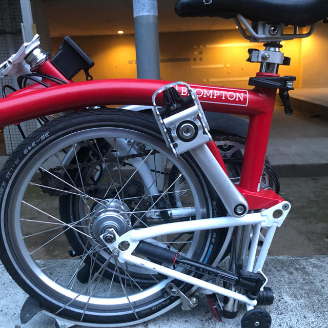 BROMPTON(ブロンプトン)の2015ブロンプトン M6L最上級モデル オーダーカラー Brompton  スポーツ/アウトドアの自転車(自転車本体)の商品写真