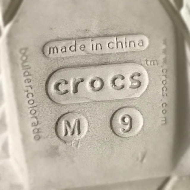 crocs(クロックス)のクロックスの靴（シューズ）（値下げ交渉あり！） メンズの靴/シューズ(スニーカー)の商品写真