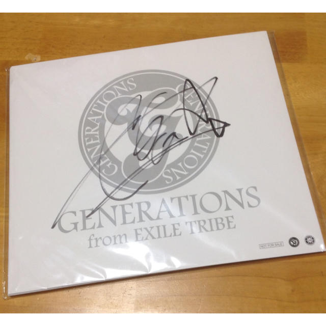GENERATIONS - ジェネ*GENERATIONS*直筆サインの通販 by うさみ's shop
