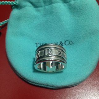 ティファニー(Tiffany & Co.)の断捨離 格安にて♫ ティファニー アトラス リング 18号(リング(指輪))