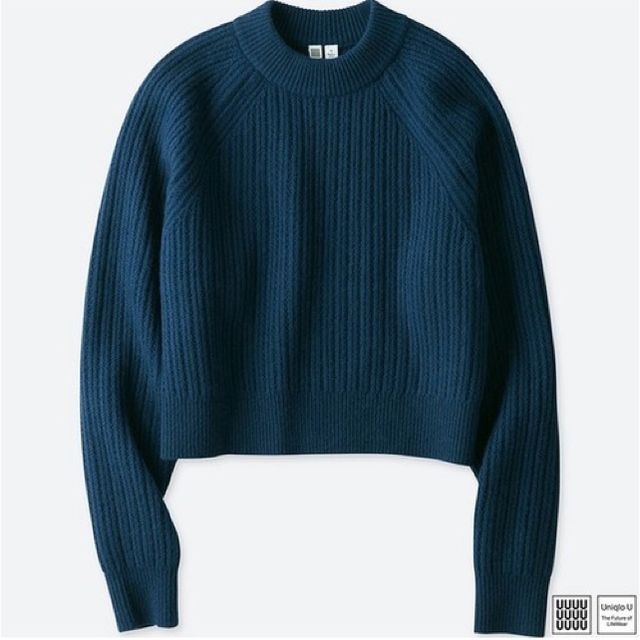 UNIQLO(ユニクロ)のUNIQLO U  チャンキーリブモックネックセーター レディースのトップス(ニット/セーター)の商品写真