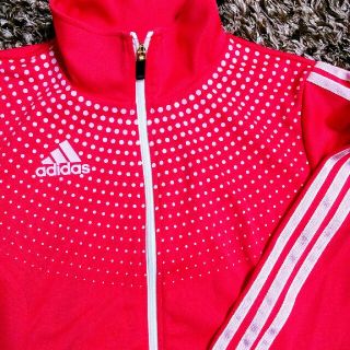 アディダス(adidas)のさらに値下げ！　adidas　メンズM　UVケア機能 ジャージ素材のジップアップ(ジャージ)