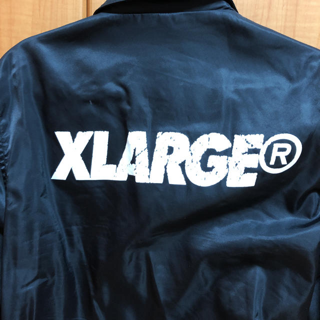 XLARGE(エクストララージ)のXLARGE ナイロンジャケット ブラック メンズのジャケット/アウター(ナイロンジャケット)の商品写真