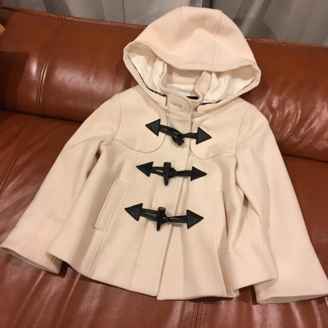 BURBERRY(バーバリー)のバーバリー ダッフルコート キッズ キッズ/ベビー/マタニティのキッズ服女の子用(90cm~)(コート)の商品写真