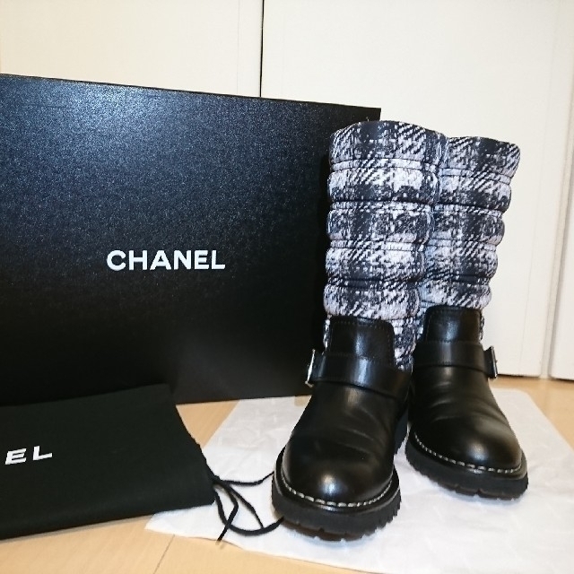 ご成約済み☆CHANEL ブーツ☆超美品 直営店購入