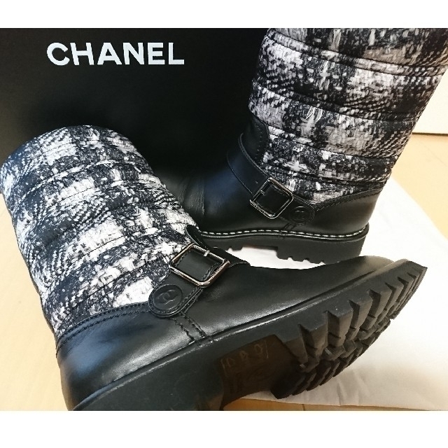 ご成約済み☆CHANEL ブーツ☆超美品 直営店購入