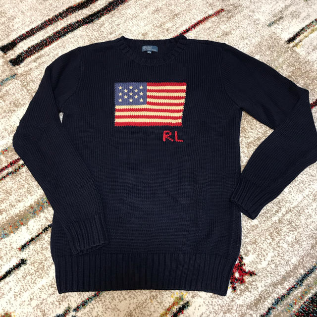 期間限定価格！POLO Ralph Lauren 星旗 国旗デザイン セーター