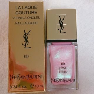 イヴサンローランボーテ(Yves Saint Laurent Beaute)の新品未使用 ララックチュール 69 YSL ネイル(マニキュア)