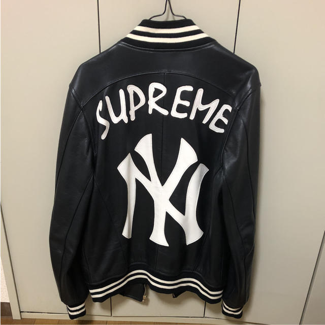 ジャケット/アウターsupreme yankees ジャケット S