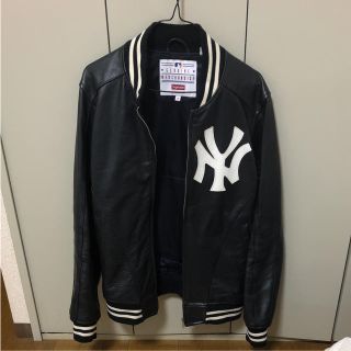 シュプリーム(Supreme)のsupreme yankees ジャケット S(レザージャケット)