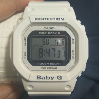 カシオ(CASIO)のBaby-G ホワイト(腕時計)