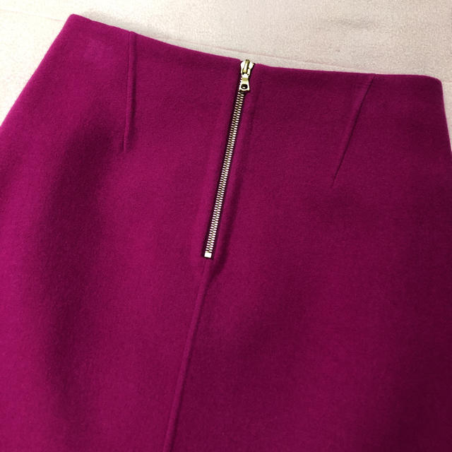 Drawer(ドゥロワー)のDrawer ドゥロワー メルトンピンク スカート サイズ34 美品 レディースのスカート(ロングスカート)の商品写真
