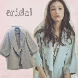 スナイデル(SNIDEL)のsnidel♡スカラップコート♡(スプリングコート)