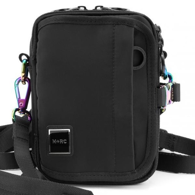 M+RC Rainbow black trap Bag