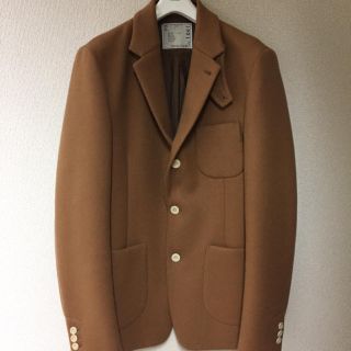 サカイ(sacai)の【美品】sacai 16aw ウールメルトンジャケット サカイ (テーラードジャケット)