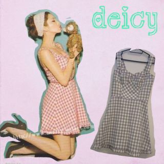 デイシー(deicy)のdeicy♡ギンガムチェックワンピース♡(ミニワンピース)