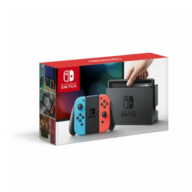 【新品】NINTENDO SWITCH 本体  ネオンブルー／ネオンレッド保証付