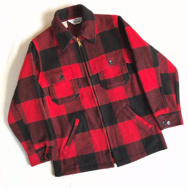 WOOLRICH - USA製 70s ウールリッチ バッファローチェック ウール