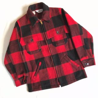 WOOLRICH - USA製 70s ウールリッチ バッファローチェック ウール ...