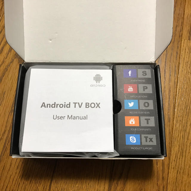 ANDROID(アンドロイド)のTV BOX TX3 Mini アンドロイド 美品  スマホ/家電/カメラのテレビ/映像機器(その他)の商品写真