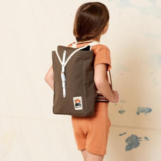 新品！Scout Backpack Khaki Canvas / White＊(リュックサック)