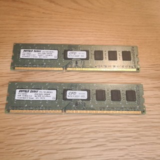 バッファロー(Buffalo)のCFD W3U1333F-8G DDR3 メモリ16GB (8GB x 2)(PCパーツ)