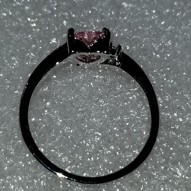 シャンパンPINKサファイアdesignRing レディースのアクセサリー(リング(指輪))の商品写真