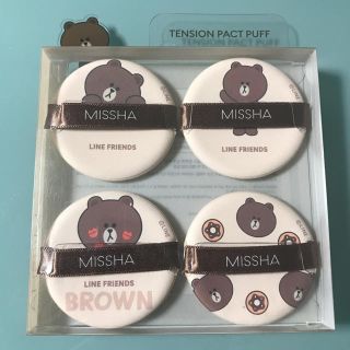 ミシャ(MISSHA)のミシャ ラインフレンズ テンションパクト  パフ(その他)