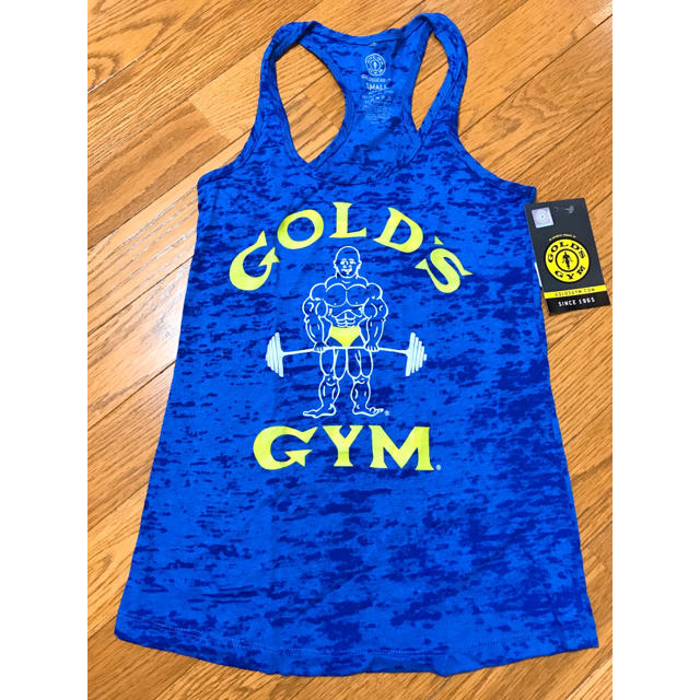 GOLD'S GYM ゴールドジム レディース Sサイズ タンクトップの通販 by みりまる's shop｜ラクマ