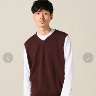 エディフィス(EDIFICE)の［mico様専用］CREPUSCULE 417別注  V NECK VEST(ベスト)