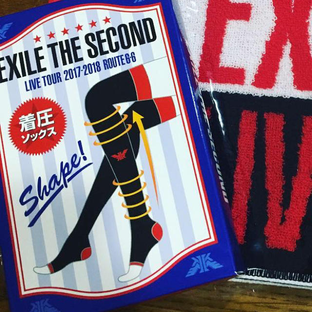 EXILE THE SECOND(エグザイルザセカンド)の着圧ソックス 専用出品 レディースのレッグウェア(ソックス)の商品写真