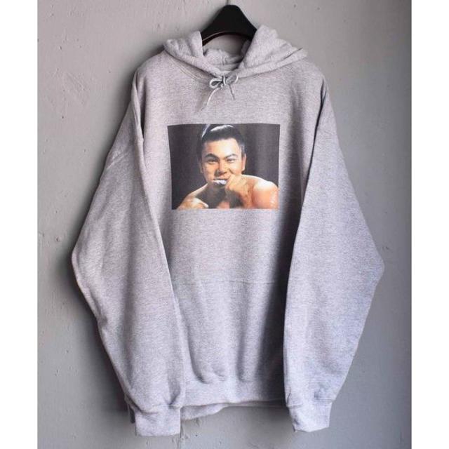 期間限定送料無料】 LABRAT × 千代の富士 Teeth HOODIE XL グレー メンズ LABRAT BOUTIQUE ラブラット パーカー Black