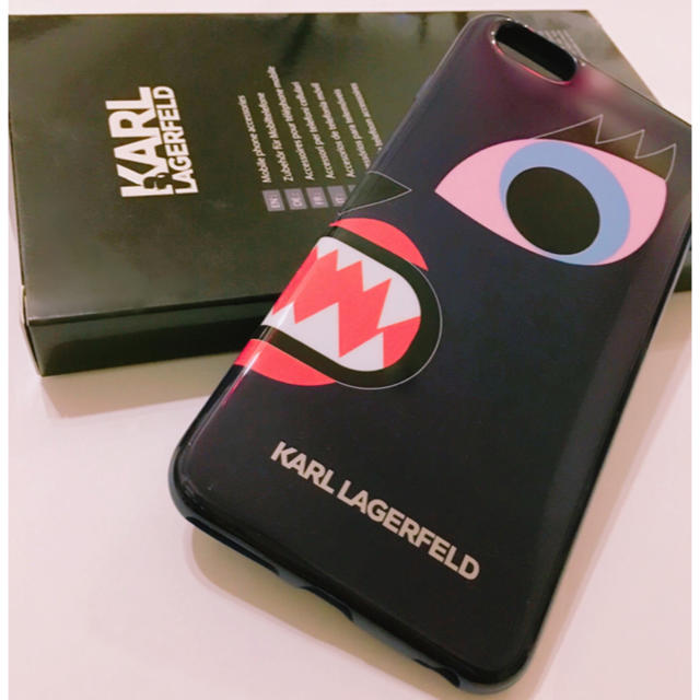 Karl Lagerfeld - iPhone6プラス スマホケース KARLLAGERFELDの通販 by まよゆまみか's shop｜カールラガーフェルドならラクマ