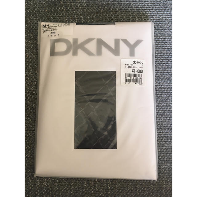 ICB(アイシービー)の【mococo様専用】新品  DKNY & ICB 柄タイツ2点セット レディースのレッグウェア(タイツ/ストッキング)の商品写真