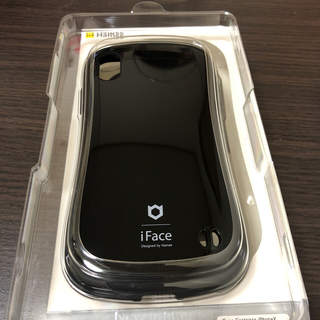 iface iPhoneX ケース 黒(iPhoneケース)