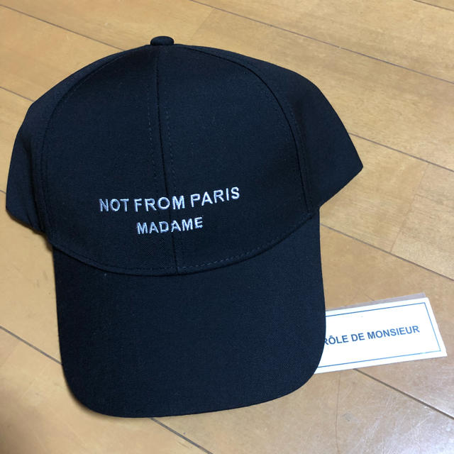 drole de monsieur 18aw  キャップ cap ブラック