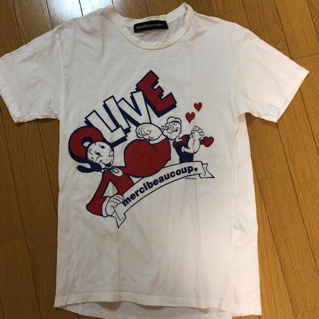 Ne-net(ネネット)のネネット にゃー メルシーボーク チャンピオン メンズのトップス(Tシャツ/カットソー(半袖/袖なし))の商品写真