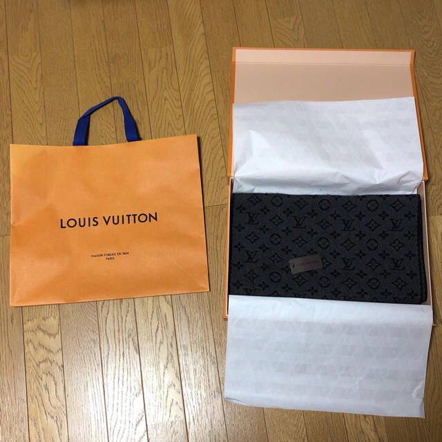 LOUIS VUITTON(ルイヴィトン)のlouis vuitton モノグラム マフラー ストール メンズのファッション小物(マフラー)の商品写真