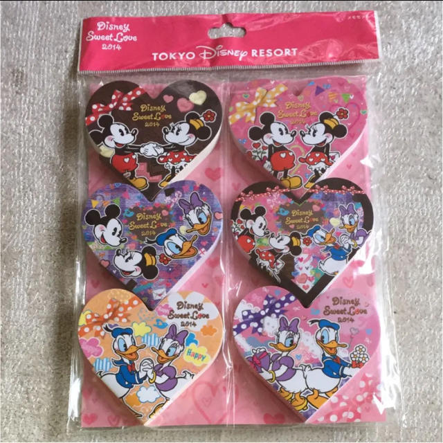 Disney - ディズニー メモ ハート バレンタイン 2014の通販 by ちゃっ