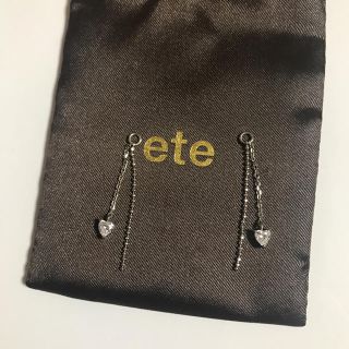 エテ(ete)のete  イヤリング  チャーム(イヤリング)