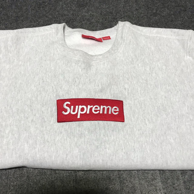 supreme BOXlogo crewneck スウェット トレーナー 正規品