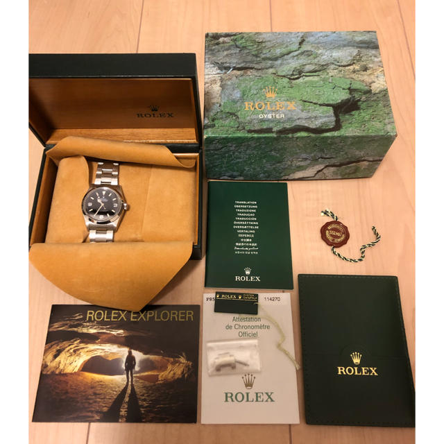 ROLEX(ロレックス)のかんたろう様専用  ロレックス エクスプローラ1  114270 メンズの時計(腕時計(アナログ))の商品写真