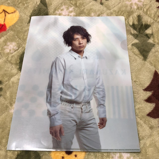 嵐(アラシ)の嵐 二宮和也 クリアファイル グッズ エンタメ/ホビーのタレントグッズ(アイドルグッズ)の商品写真