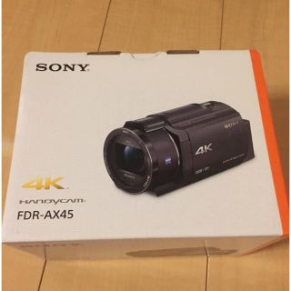 ソニー(SONY)のsony fdr-ax45 新品未使用 (ビデオカメラ)